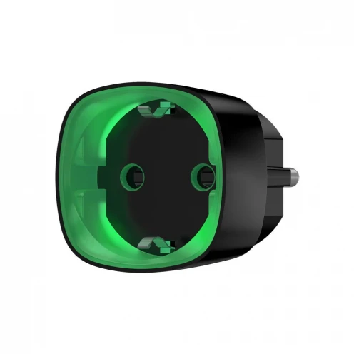 Tomada inteligente sem fios Ajax Socket Preto