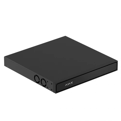 Ajax Systems - Gravador NVR - HDMI - PoE  - H2D - PAC - 8 canais - Preto
