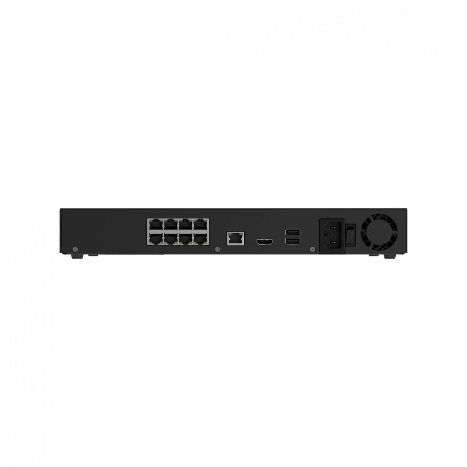 Ajax Systems - Gravador NVR - HDMI - PoE - H2D - AC - 16 canais - Preto