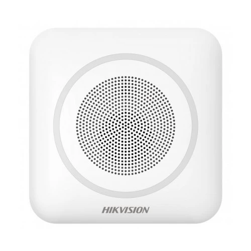 Sirene interior sem fios Hikvision DS-PS1-II-WE com comunicação de 2 vias