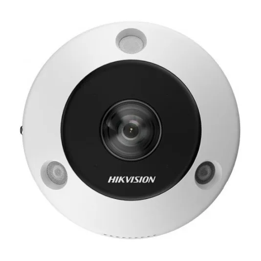 Hikvision - DS-2CD63C5G1-IVS - DeepinView - Olho de peixe - Lente de 1,29MM - 12MP - IP - Wit