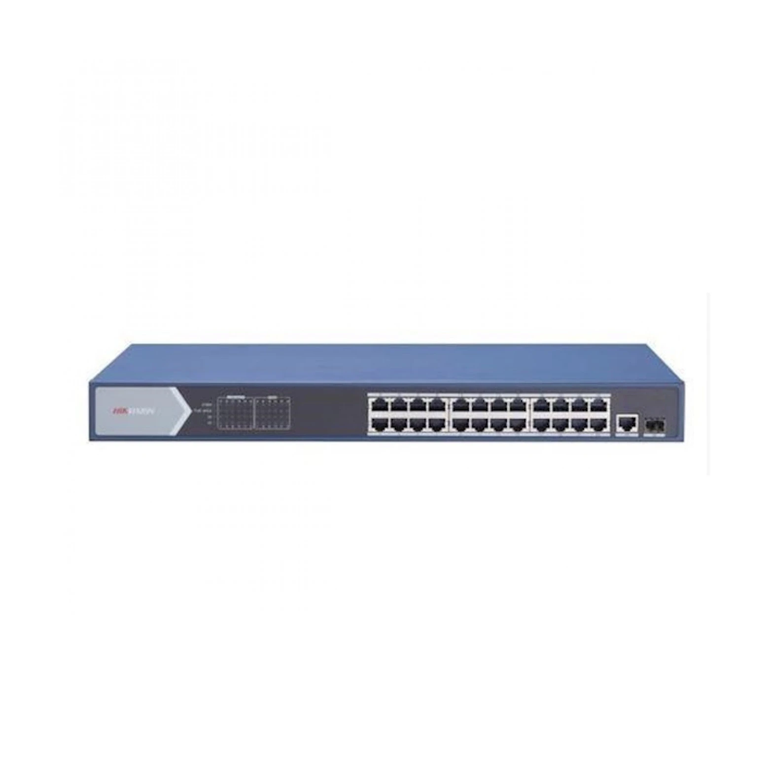 Hikvision DS-3E0526P-E, 24 Portos POE, Gigabit Unmanaged