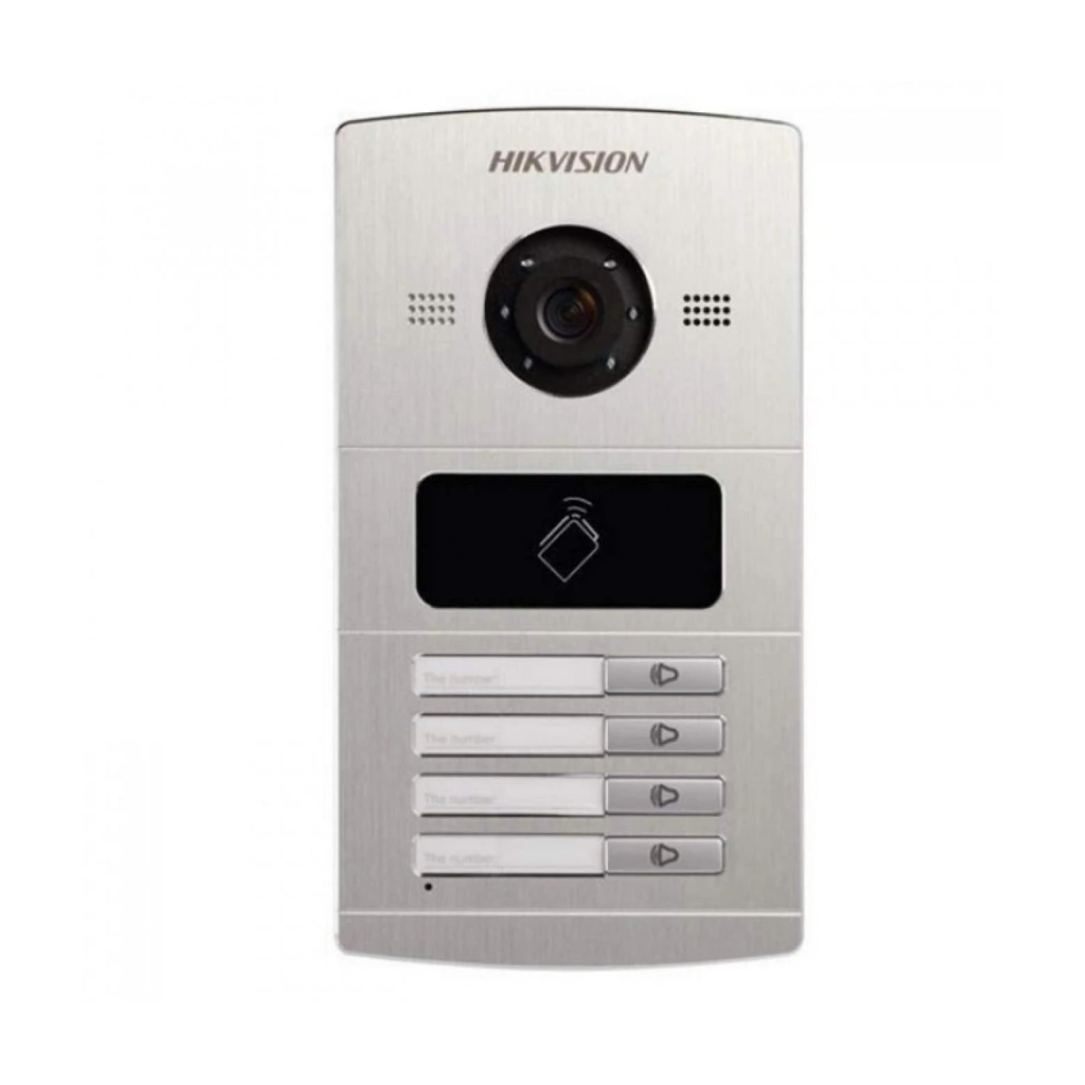 Hikvision DS-KV8402-IM Posto Avançado com 4 Sinos e Iluminação IR