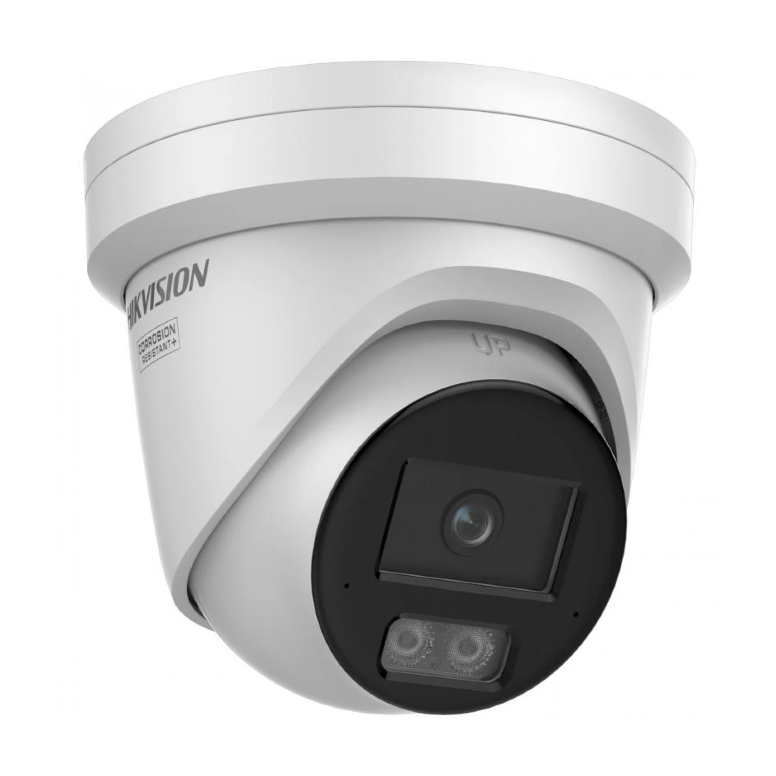 Hikvision - DS-2CD2367G3-LIS2UY - AcuSense - ColorVu Híbrido - Torre - 6MP - IP - Branco