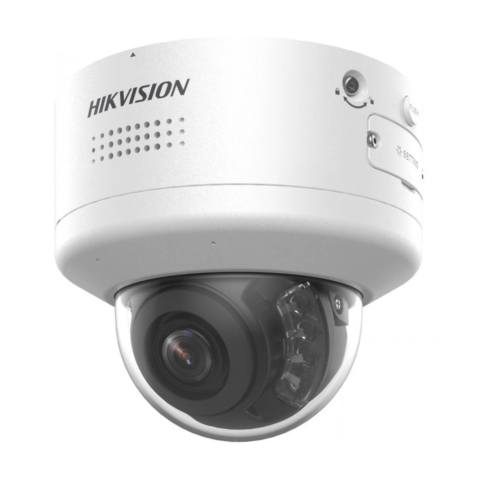 Hikvision DS-2CD2787G2H-LIPTRZ2U/SL - 8MP - ColorVu - PTRZ - Cúpula anti-vandalismo - 2,8-12 mm - Lente de zoom motorizada - Branco