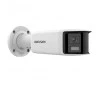 Hikvision DS-2CD2T47G2P-LSU/SL - AcuSense - ColorVu - Panorâmica - Bullet - 4MP - Wit