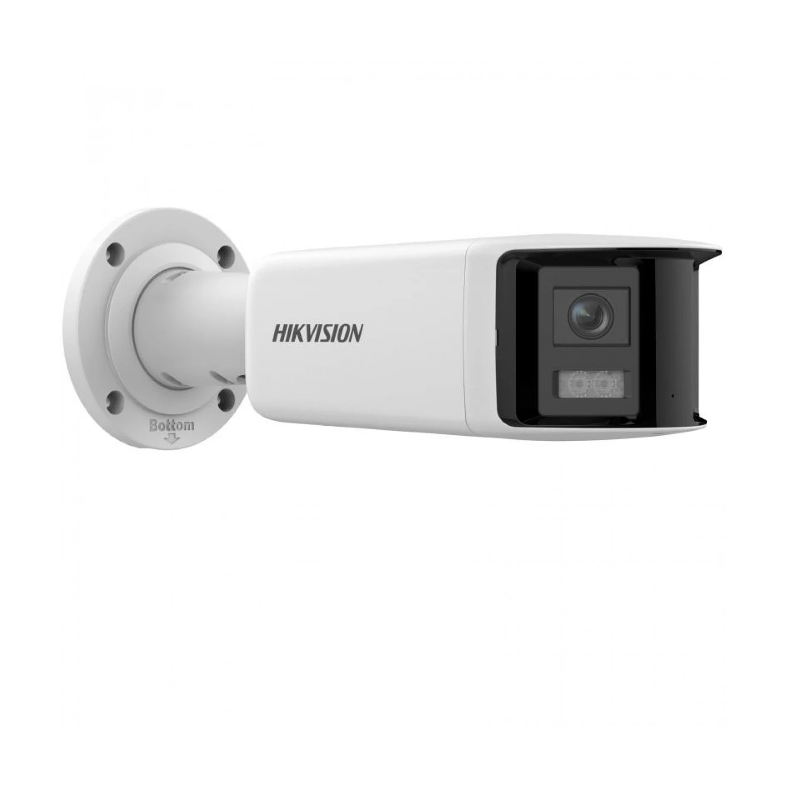 Hikvision DS-2CD2T47G2P-LSU/SL - AcuSense - ColorVu - Panorâmica - Bullet - 4MP - Wit
