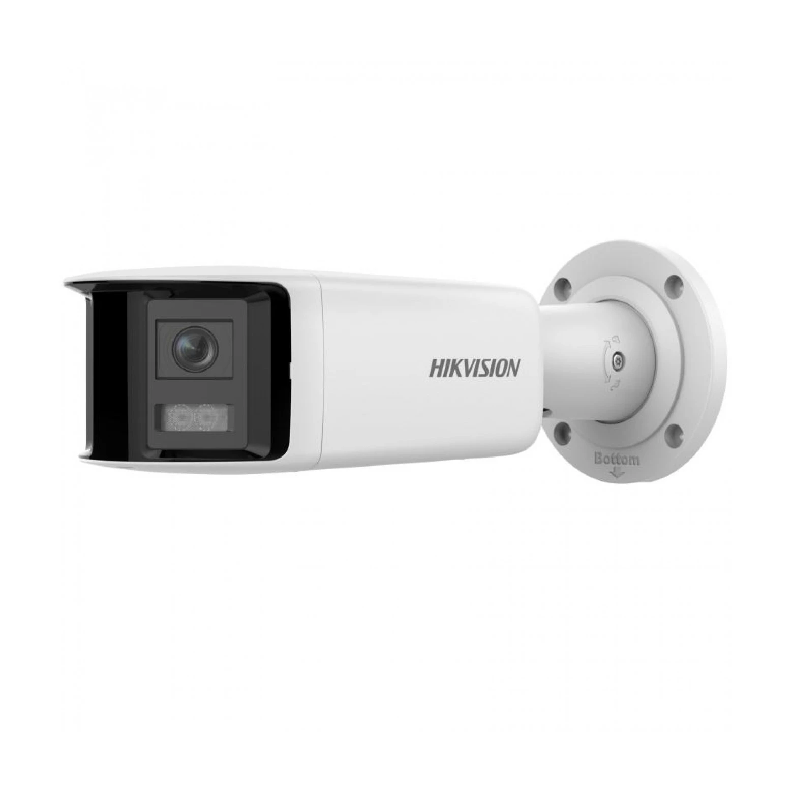 Hikvision DS-2CD2T47G2P-LSU/SL - AcuSense - ColorVu - Panorâmica - Bullet - 4MP - Wit