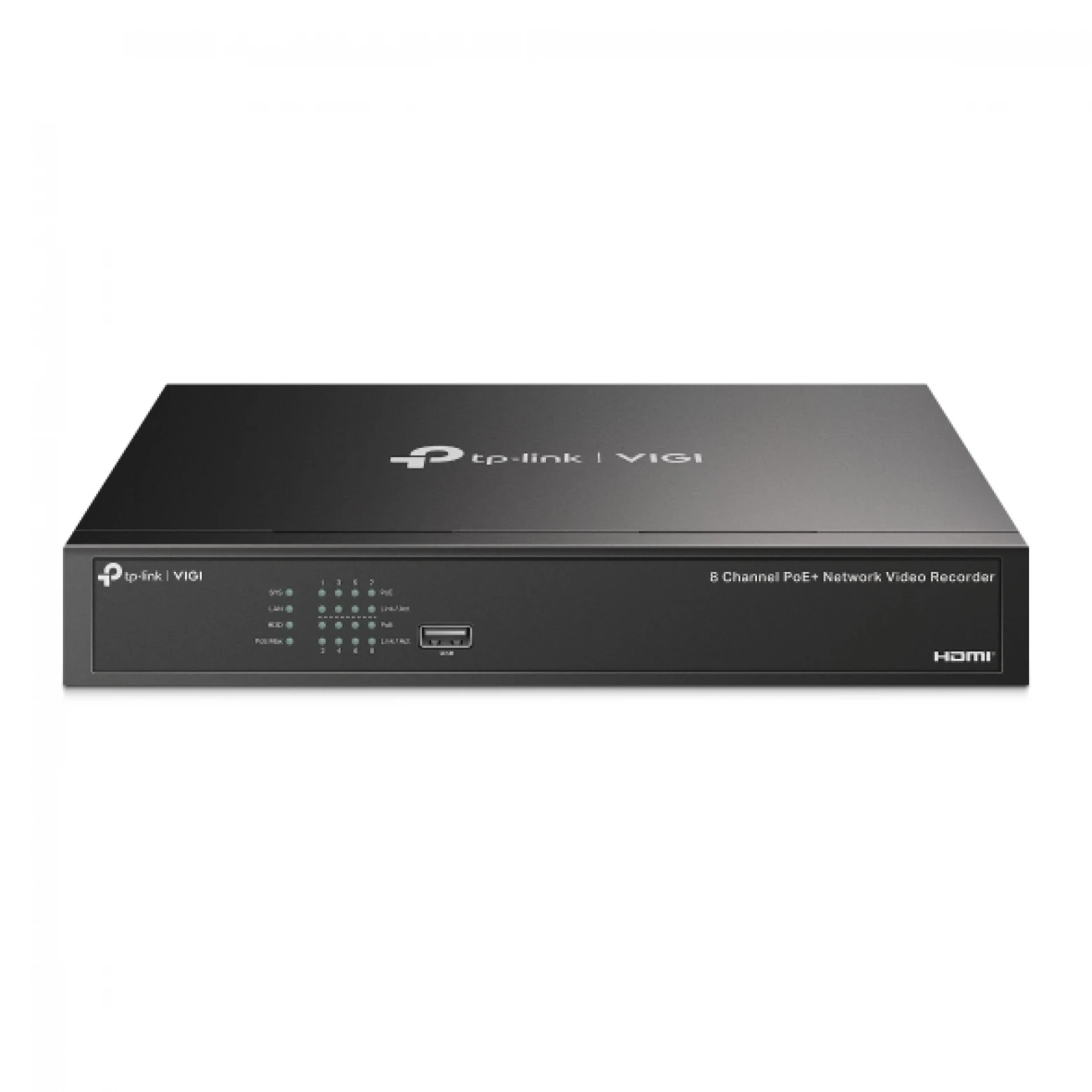 TP-Link by VIGI - NVR1008H-8P - 8 canais - PoE - IP - NVR 