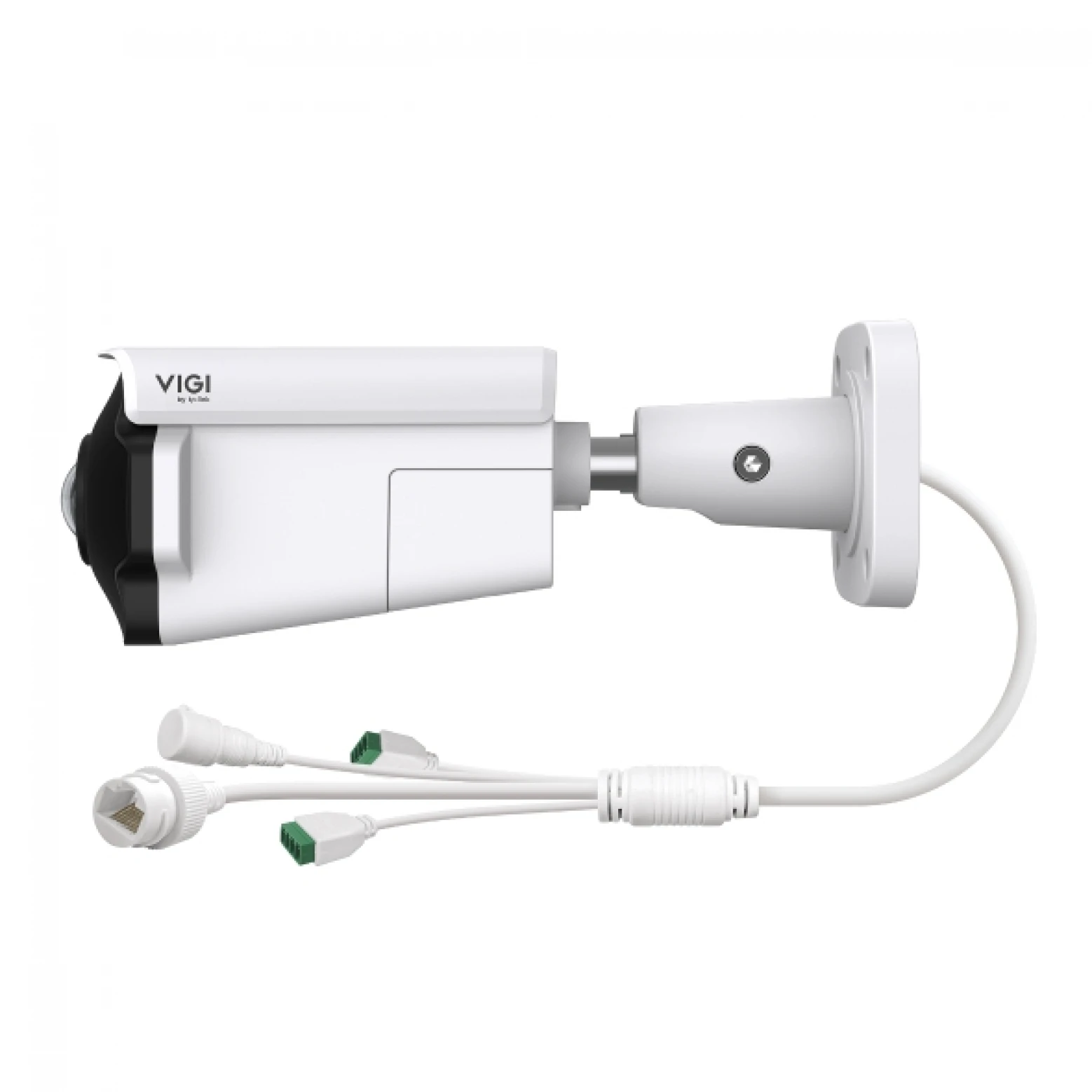 VIGI By TP-link - InSight S385PI - 8 MP - IR - Panorâmica - IA - Torre - com dissuasão ativa - Branca