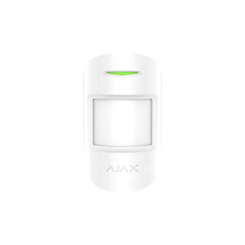 Detetor de movimento AJAX MotionProtect Plus sem fios para animais de estimação Branco