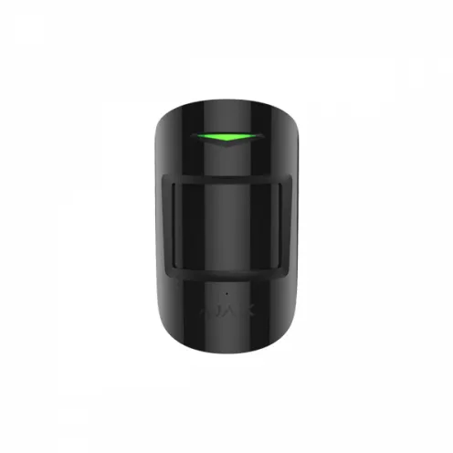 Detetor de movimento AJAX MotionProtect sem fios para animais de estimação Preto