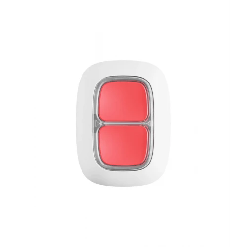 Botão duplo de pânico AJAX Branco