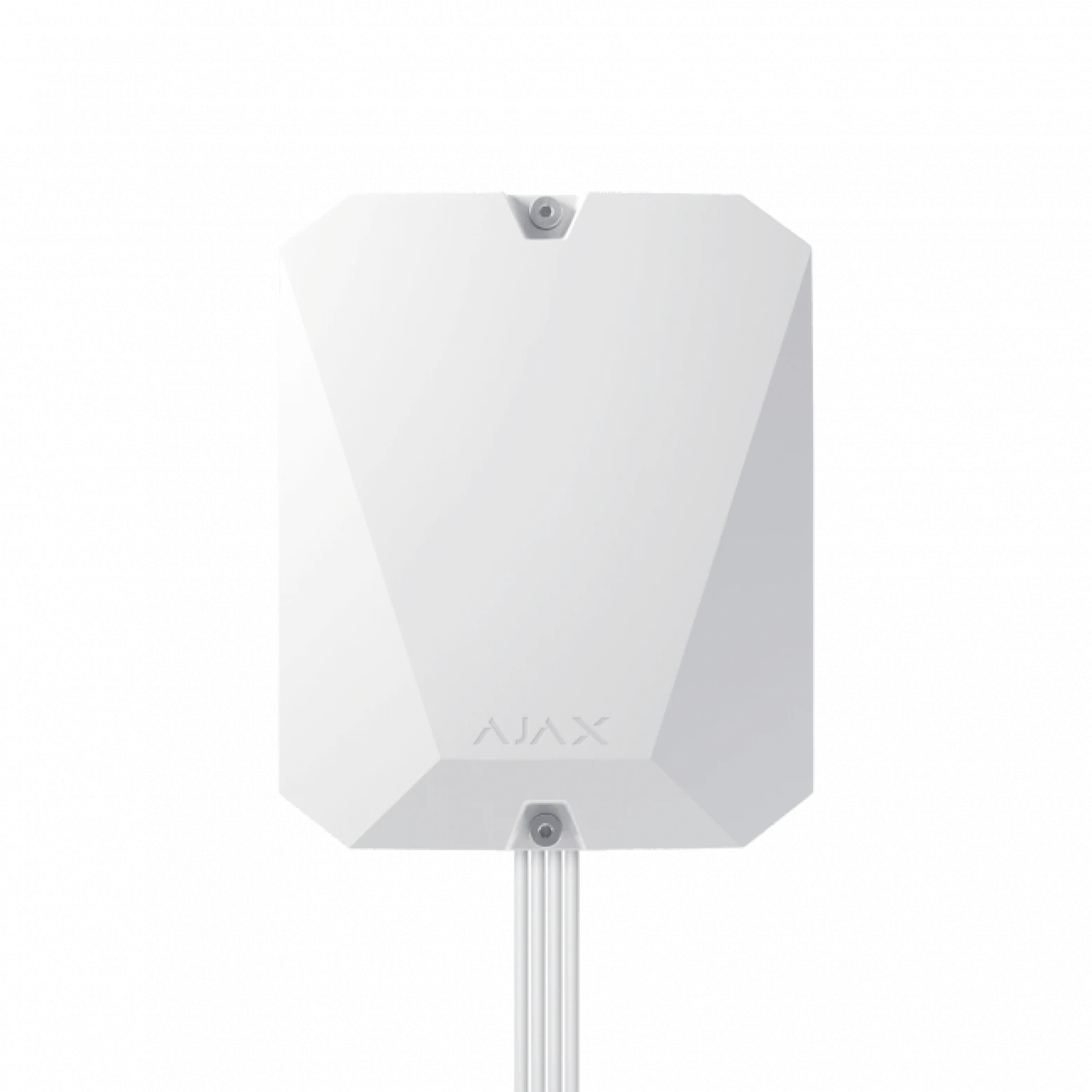 Módulo sem fios Ajax MultiTransmitter para 18 zonas com fios Branco