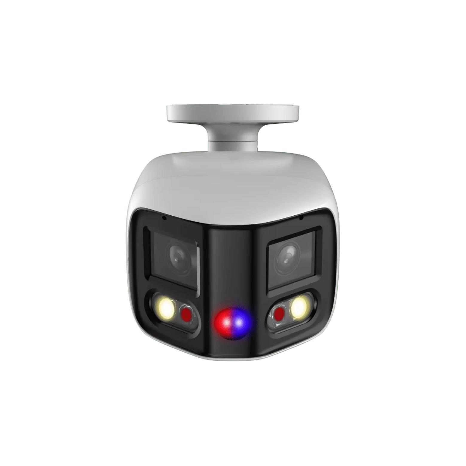 Dahua IPC-PFW3849SP - IPC-PFW3849SP - WizSense - Panorâmica 180° graus - Tioc - Lente dupla - Bala - 8Mp - Wit