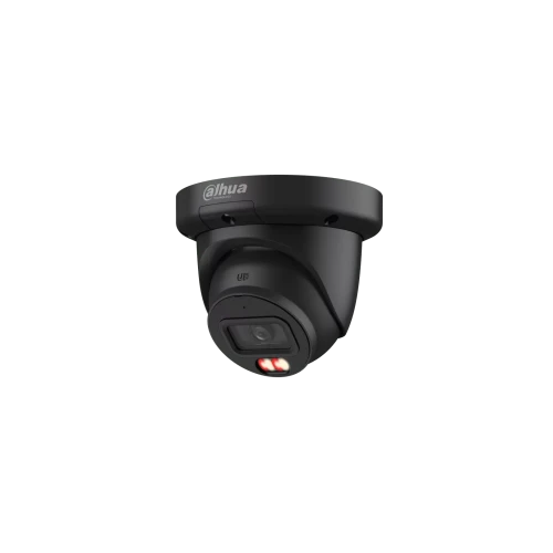 Dahua HDW3849QM-S-IL - WizSense - TioC 2.0 - Full Color - Turret - 8MP - IP - Preto