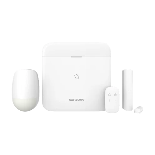 Hikvision DS-PWA64-KIT-WE, GPRS, WiFi, LAN, sistema de alarme sem fio AxPro starter kit