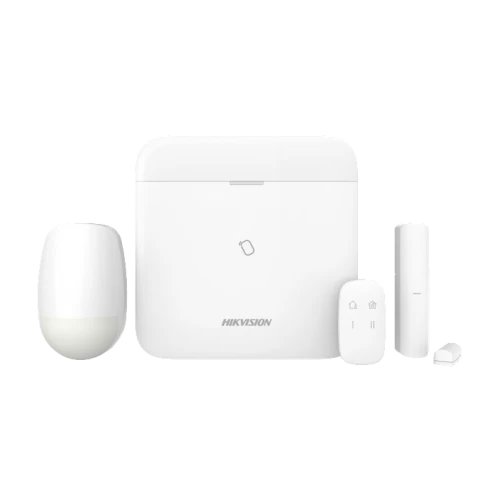 Hikvision DS-PWA64-KIT-WE, GPRS, WiFi, LAN, sistema de alarme sem fio AxPro starter kit