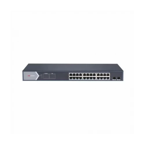Hikvision DS-3E1526P-SI - 26 portas - Gigabit - Comutador - 24x PoE