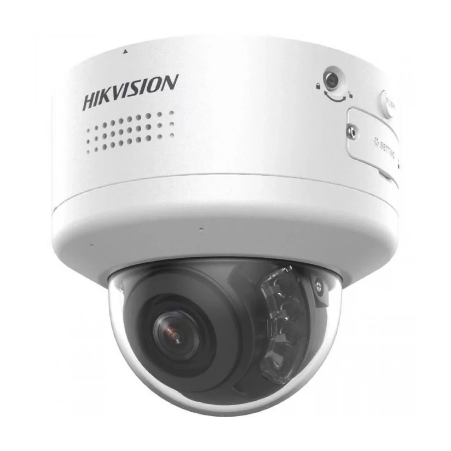 Hikvision DS-2CD2747G2H-LIPTRZS2U/SL - Colorvu Hybrid - Cúpula varifocal PTRZ motorizada - 4MP - IP - Wit