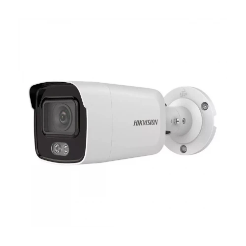 Hikvision DS-2CD2087G2-LU - ColorVu Hybrid - Bala - 8MP - IP - Branco