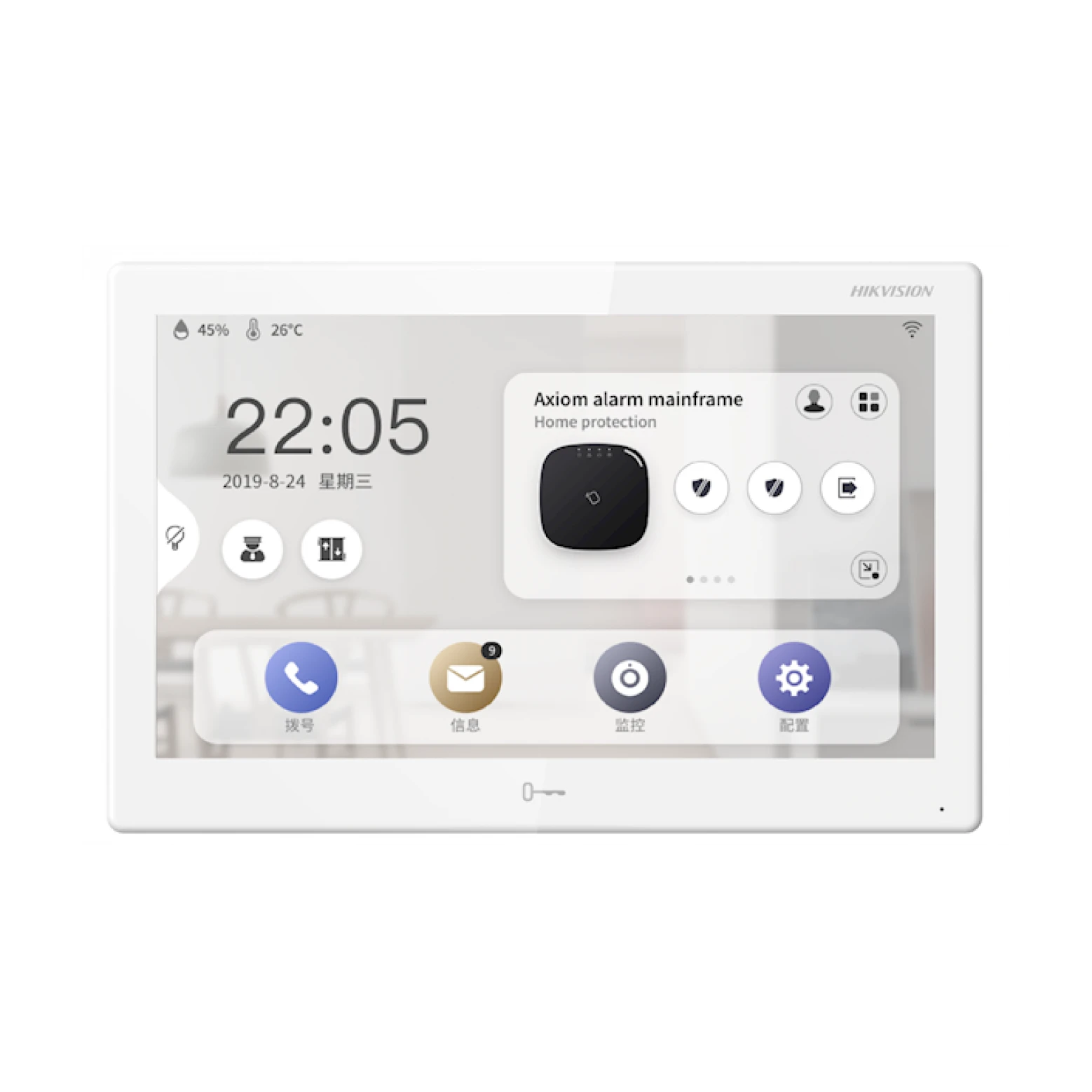 Hikvision DS-KH9510-WTE1. Estação Android Indoor de 10 polegadas